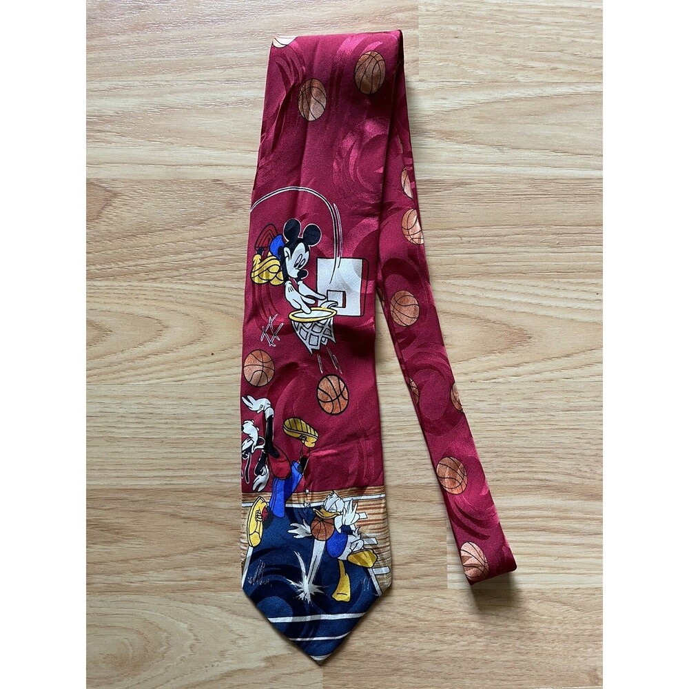Mickey Unlimited - Disney - Mickey Mouse, Goofy & Donald Duck MENS NECK TIE